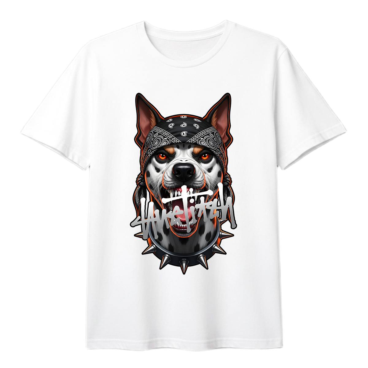 "Rebel Dalmatian" T-shirt