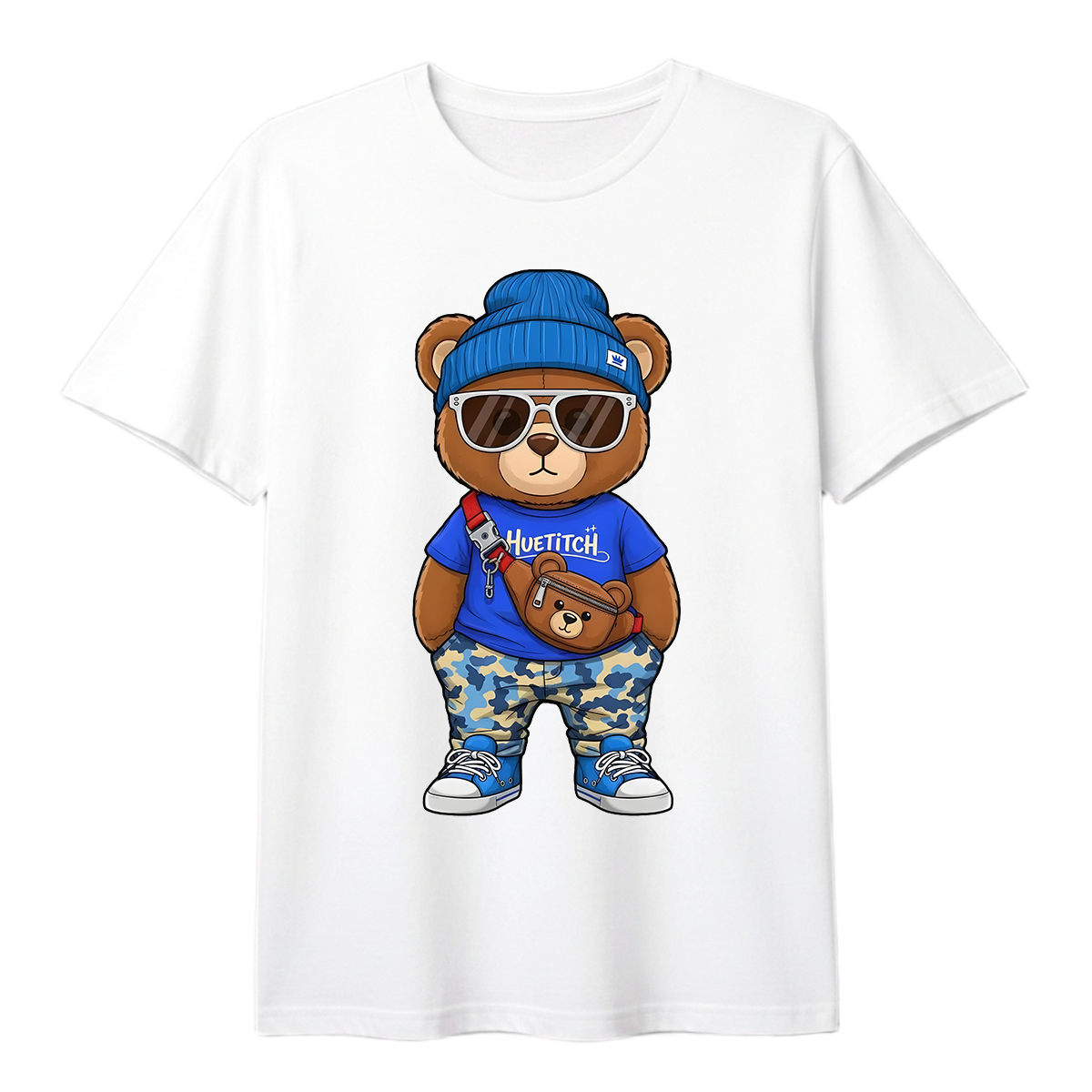 "Vintage Vibe Bear" T-shirt