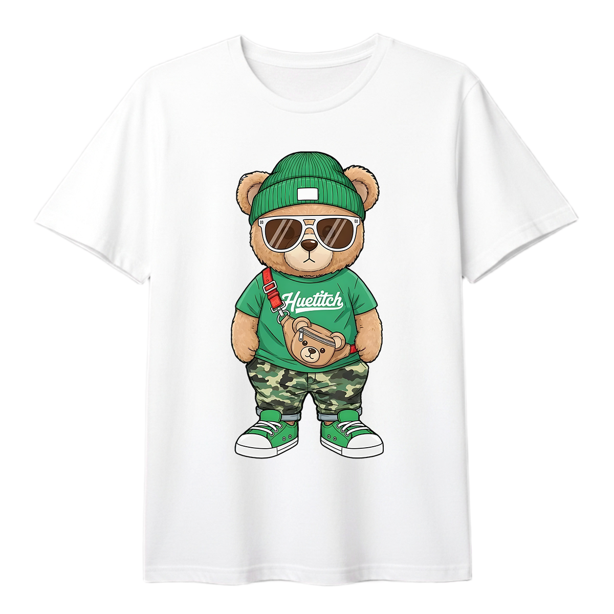 "Caffeine Bear" T-shirt