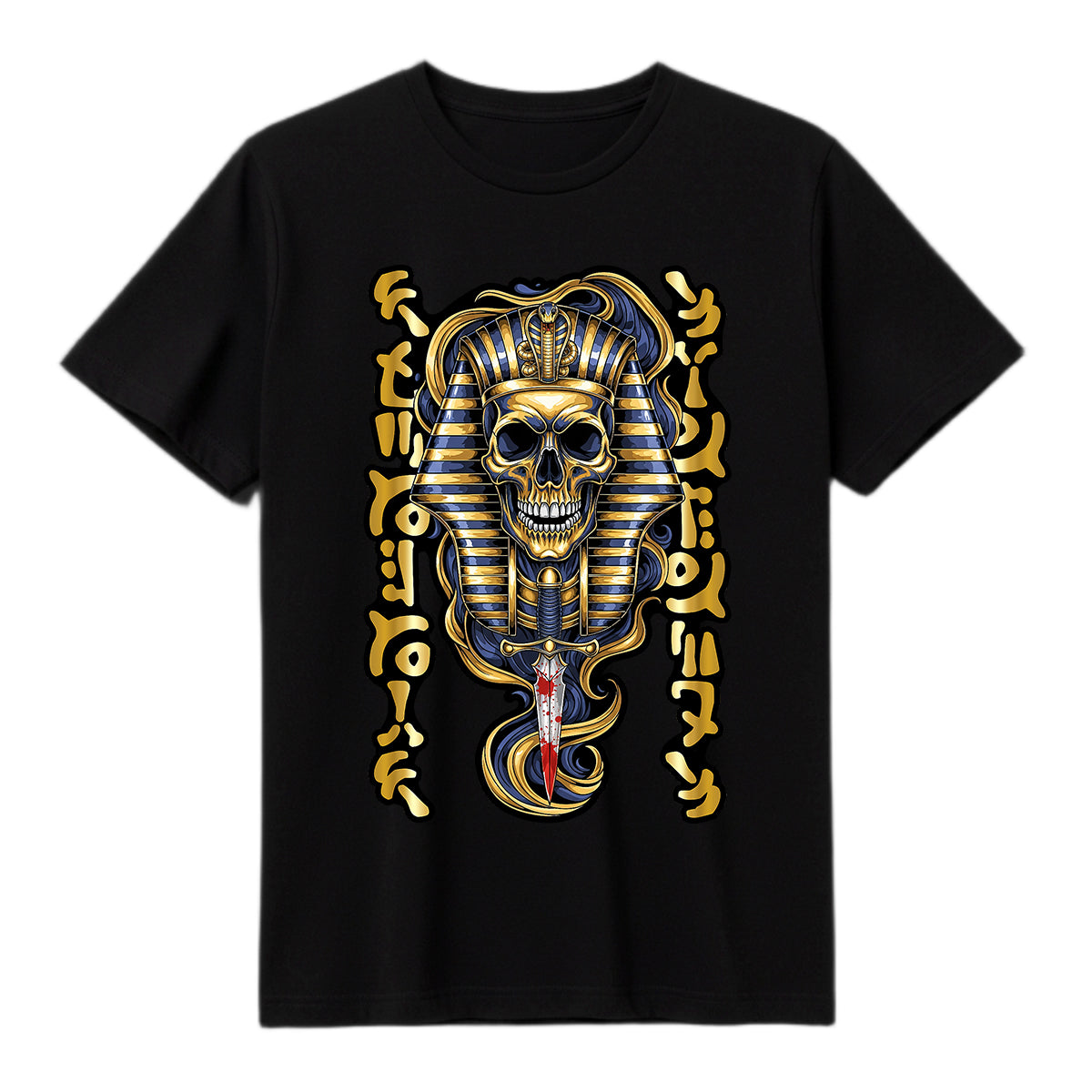 "Pharaoh’s Curse Skull" T-shirt 12-015 A