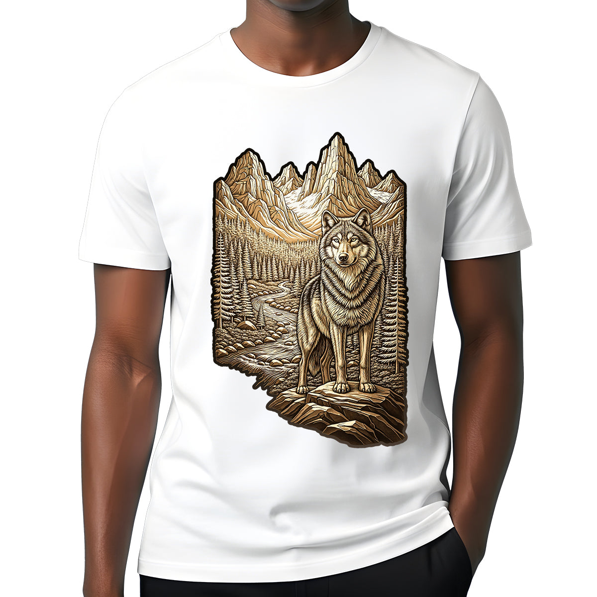 "Savage Echo" T-shirt 12-018 A