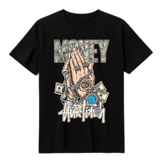 "Pray & Profit" T-shirt 12-020 A