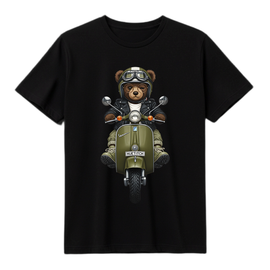 "Rebel Rider Teddy" T-shirt