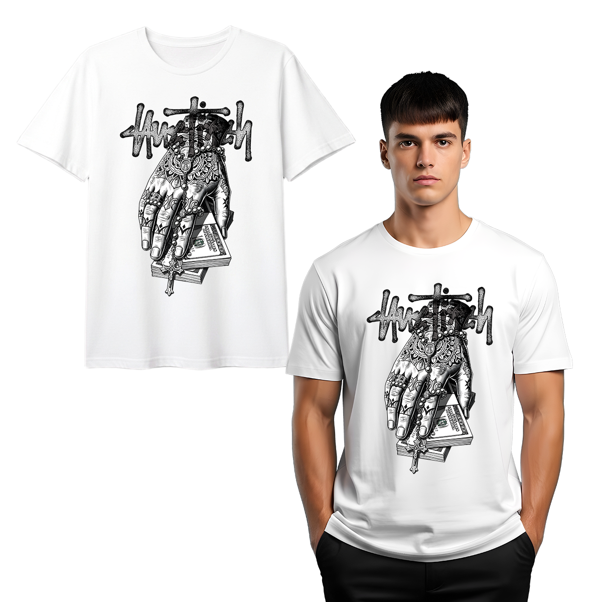 "Hand of Wealth" T-shirt