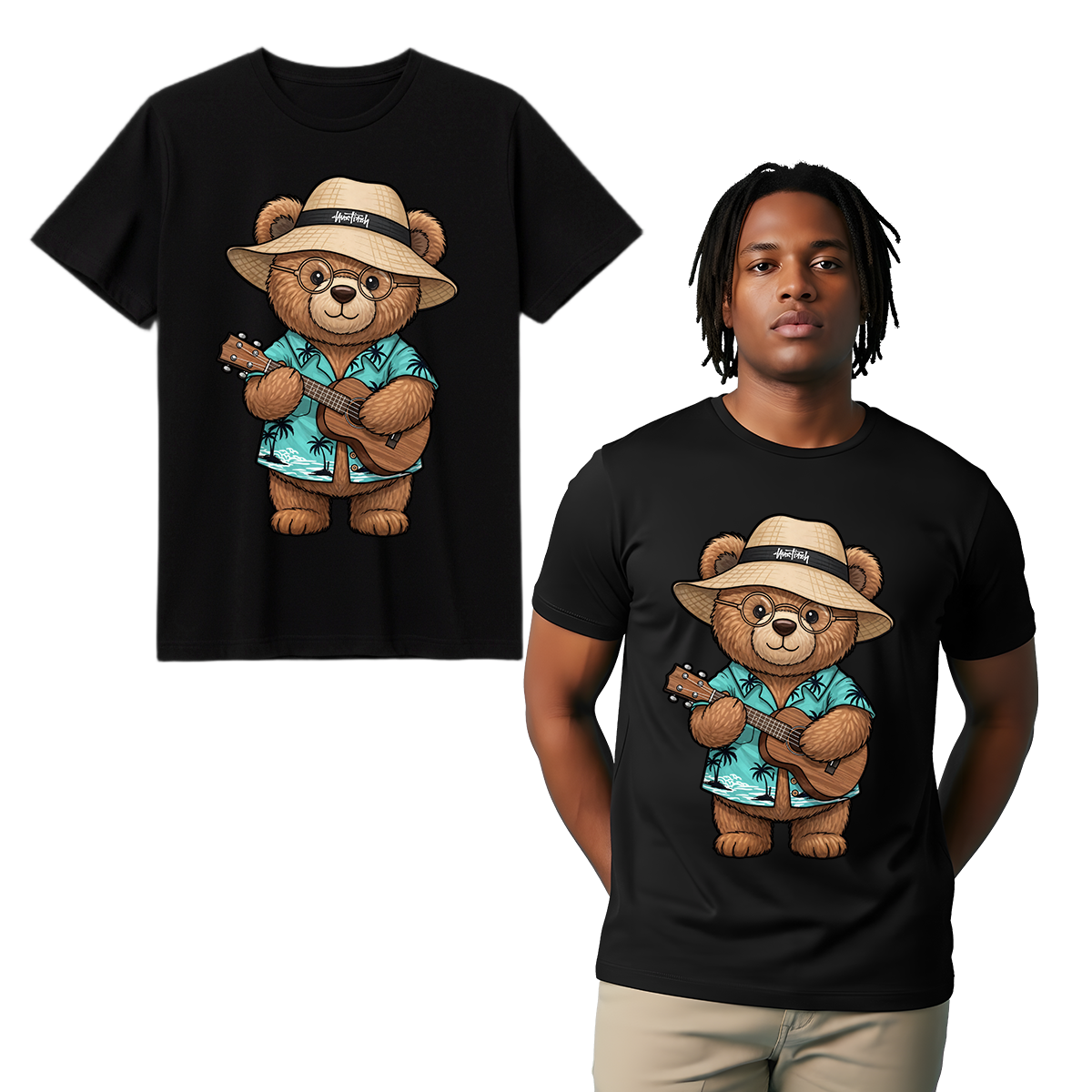 "Tropical Teddy Tunes" T-shirt