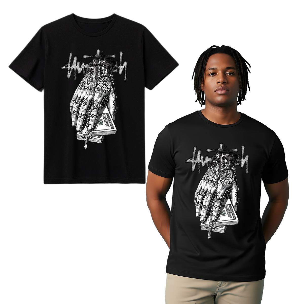 "Hand of Wealth" T-shirt