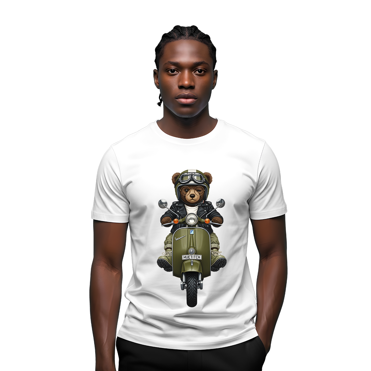 "Rebel Rider Teddy" T-shirt