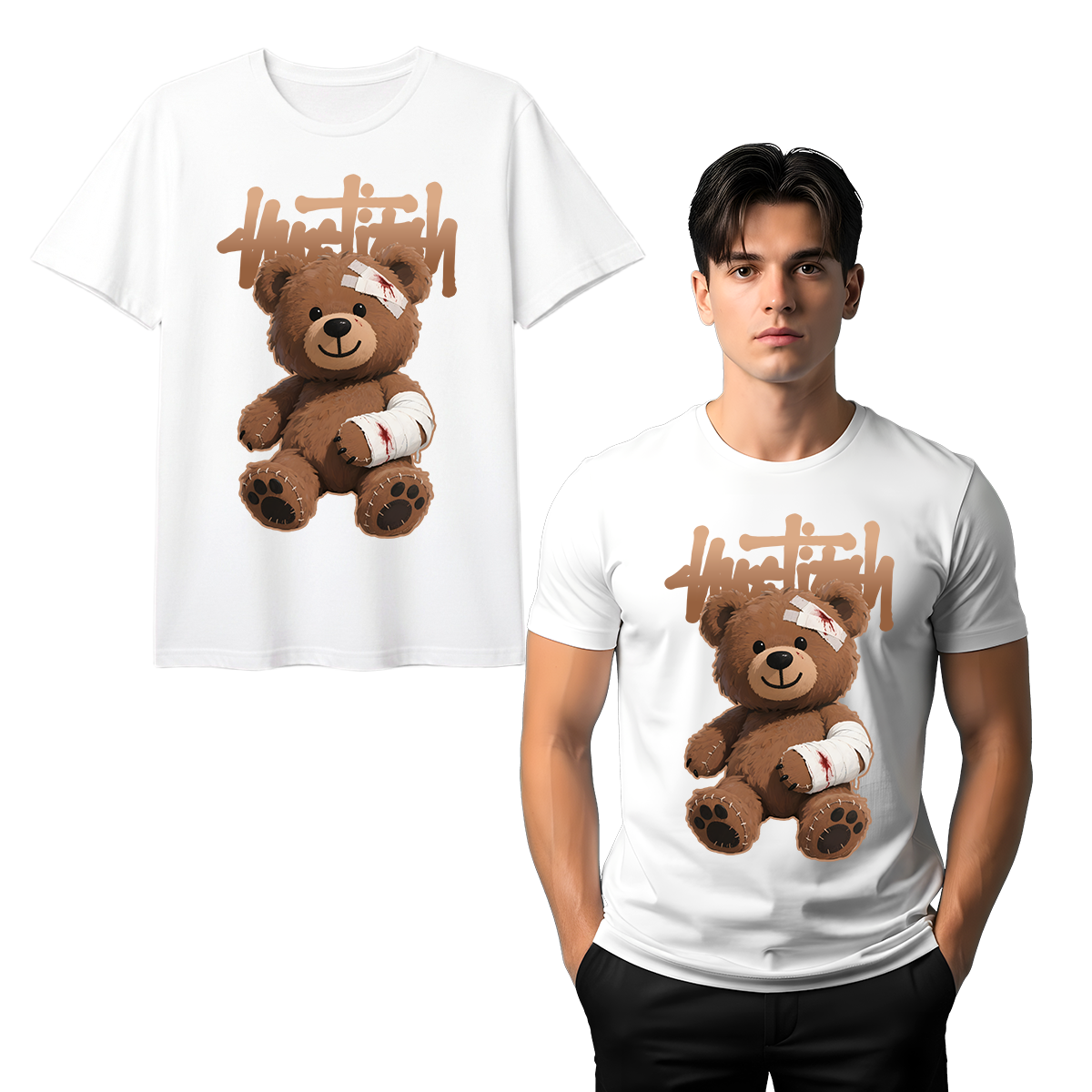 "Brave Bear" T-shirt