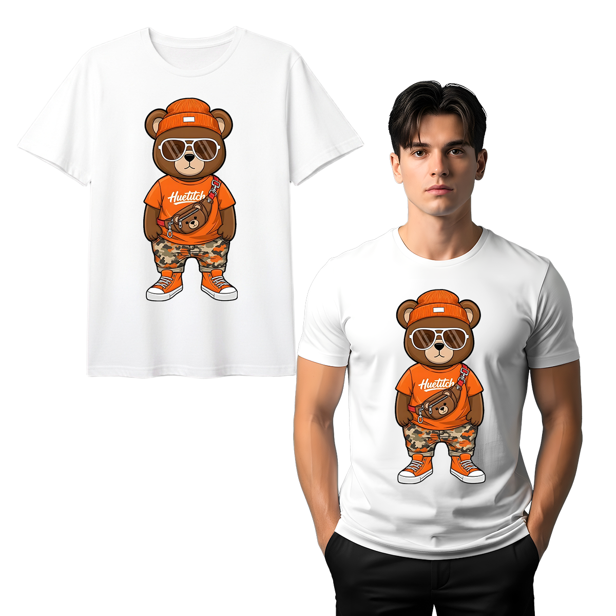 "Cloud Nine Bear" T-shirt