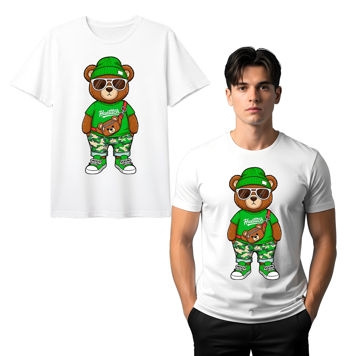 "Pixel Bear" T-shirt