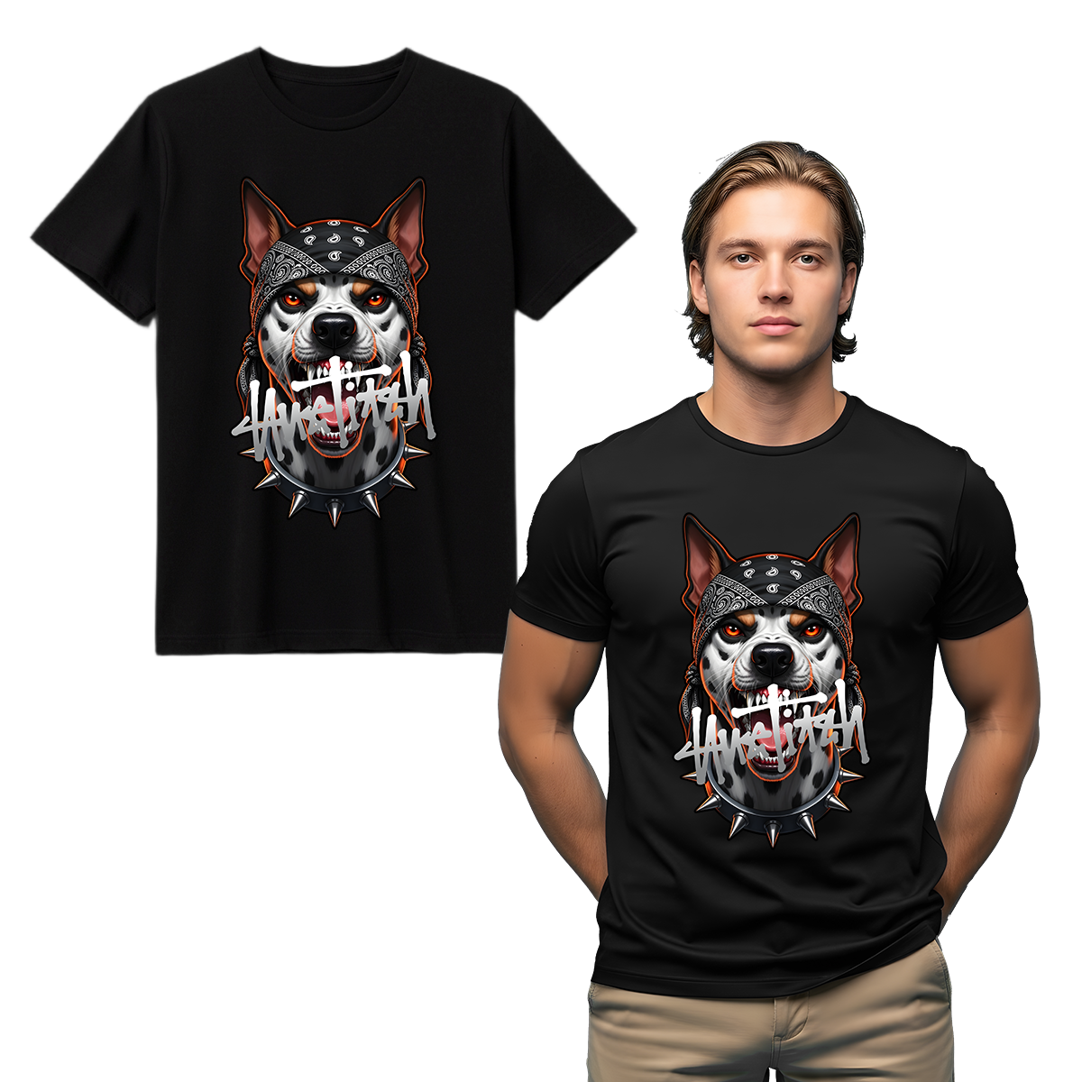 "Rebel Dalmatian" T-shirt