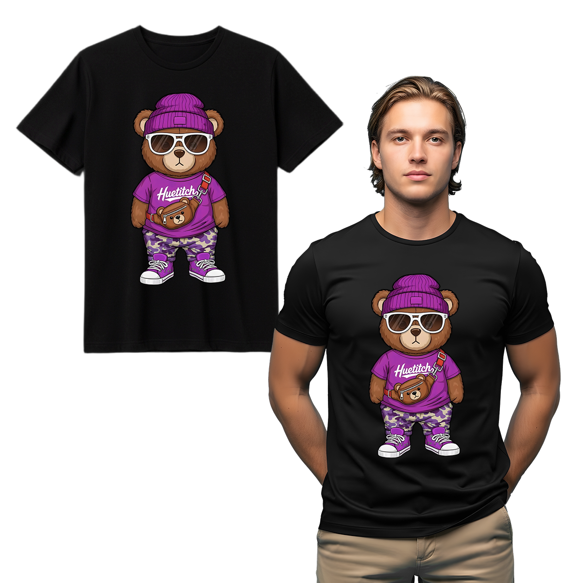 "Sleek Bear" T-shirt