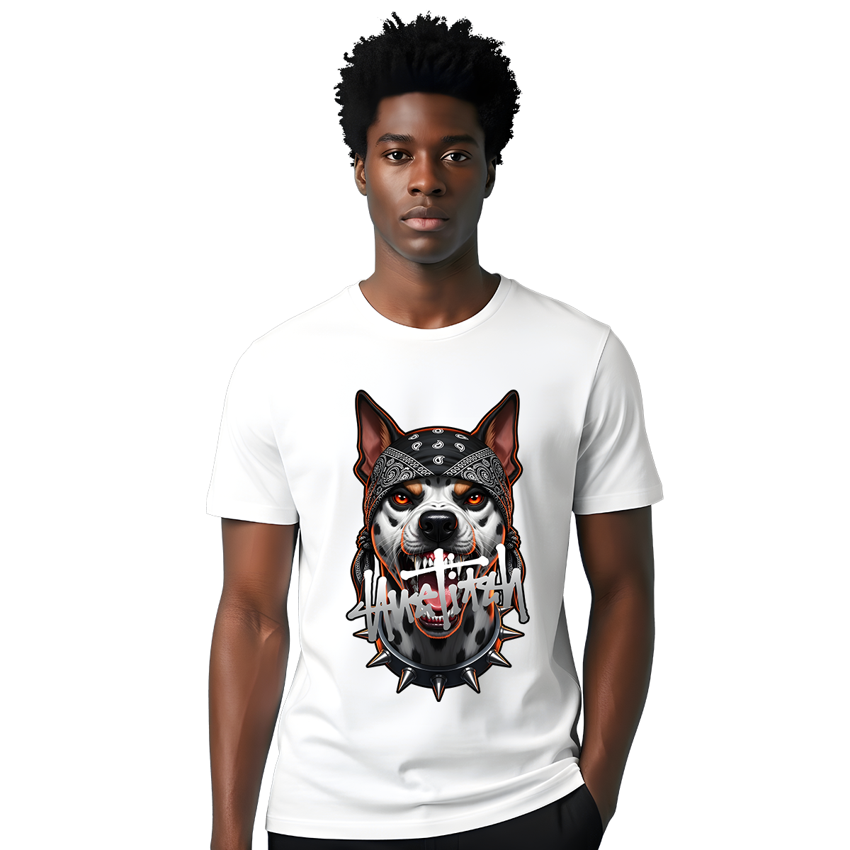 "Rebel Dalmatian" T-shirt