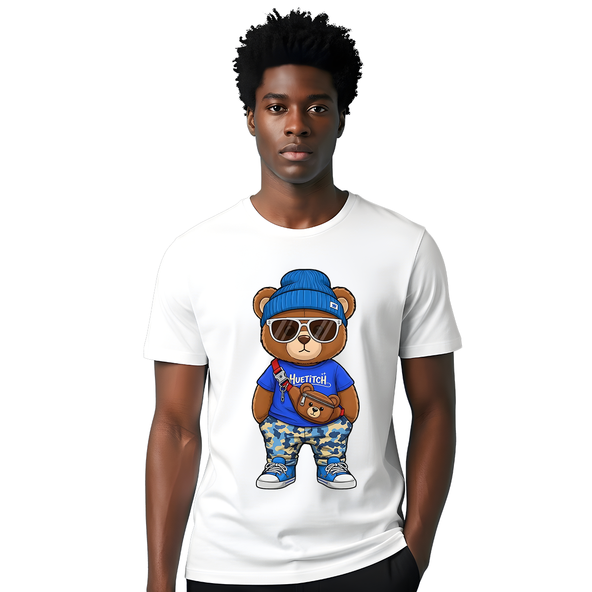 "Vintage Vibe Bear" T-shirt