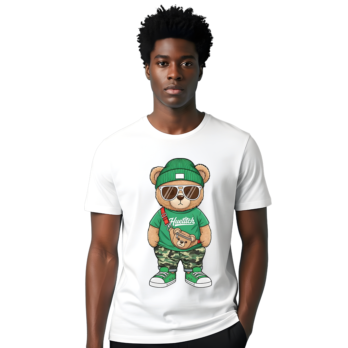 "Caffeine Bear" T-shirt