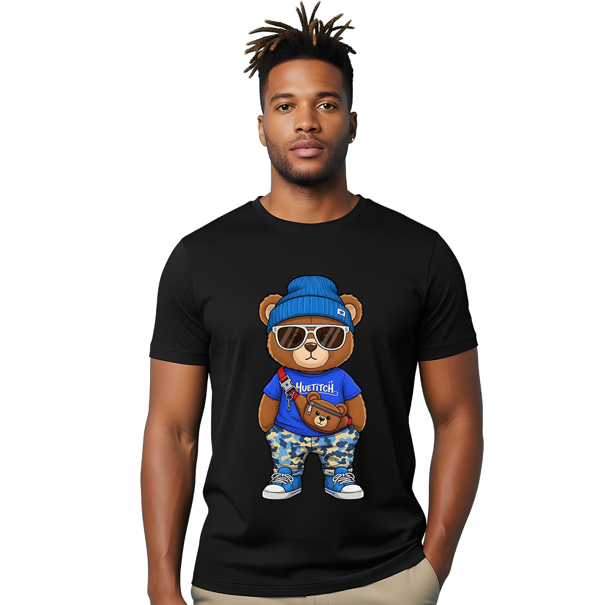 "Vintage Vibe Bear" T-shirt