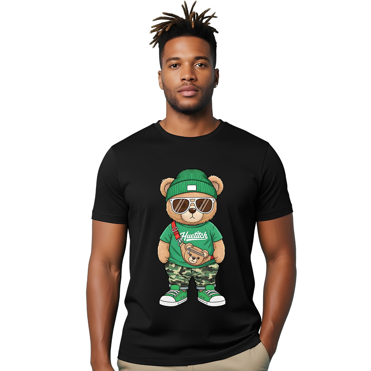 "Caffeine Bear" T-shirt