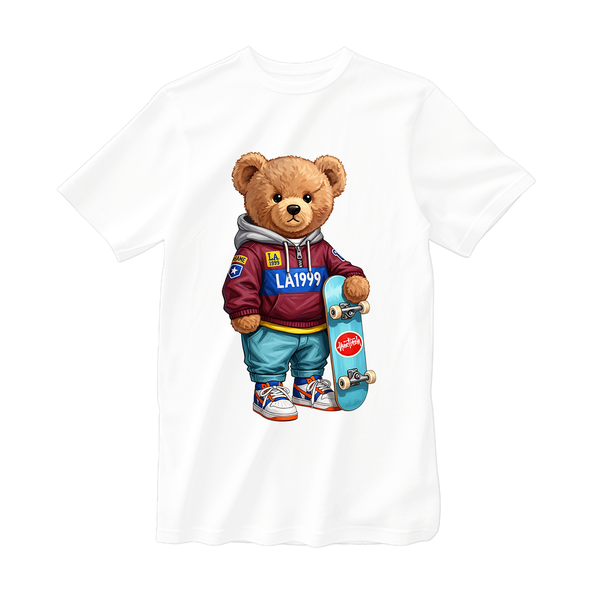 huetitch T-shirt bear 01-16