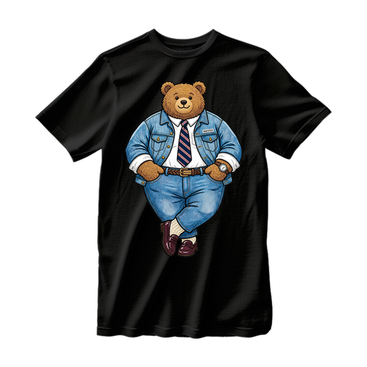 huetitch T-shirt bear 01-23