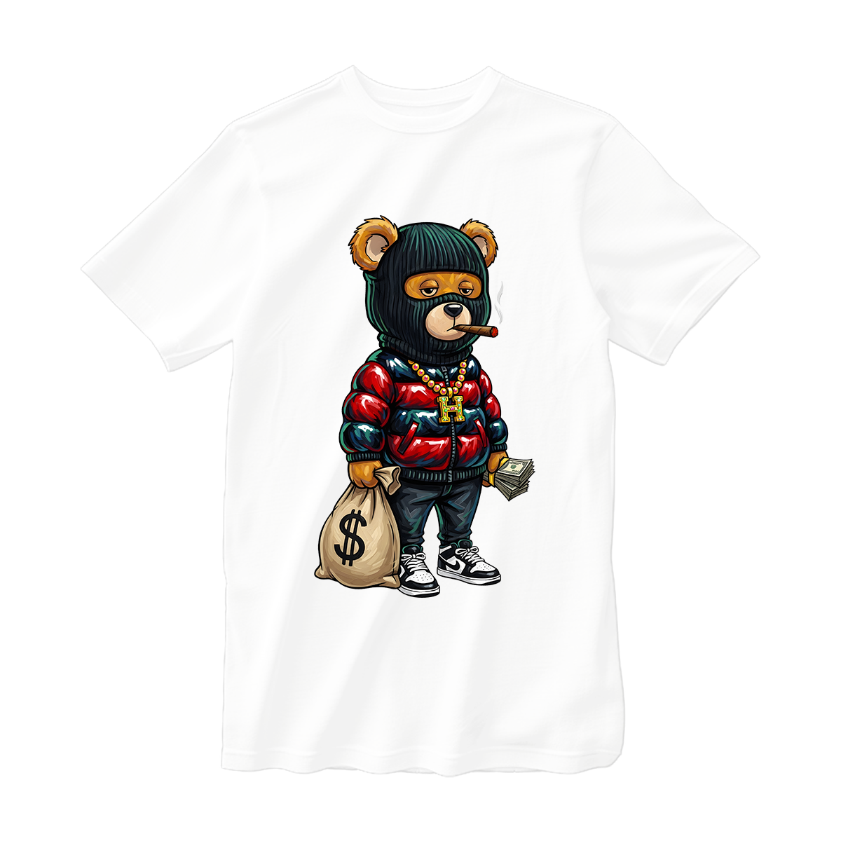 huetitch T-shirt dollar 01-16