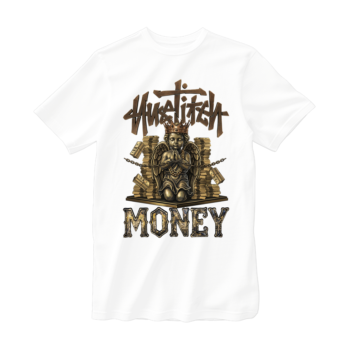 huetitch T-shirt dollar 01-25