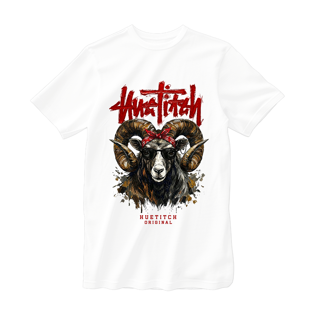 huetitch T-shirt goat 01-05