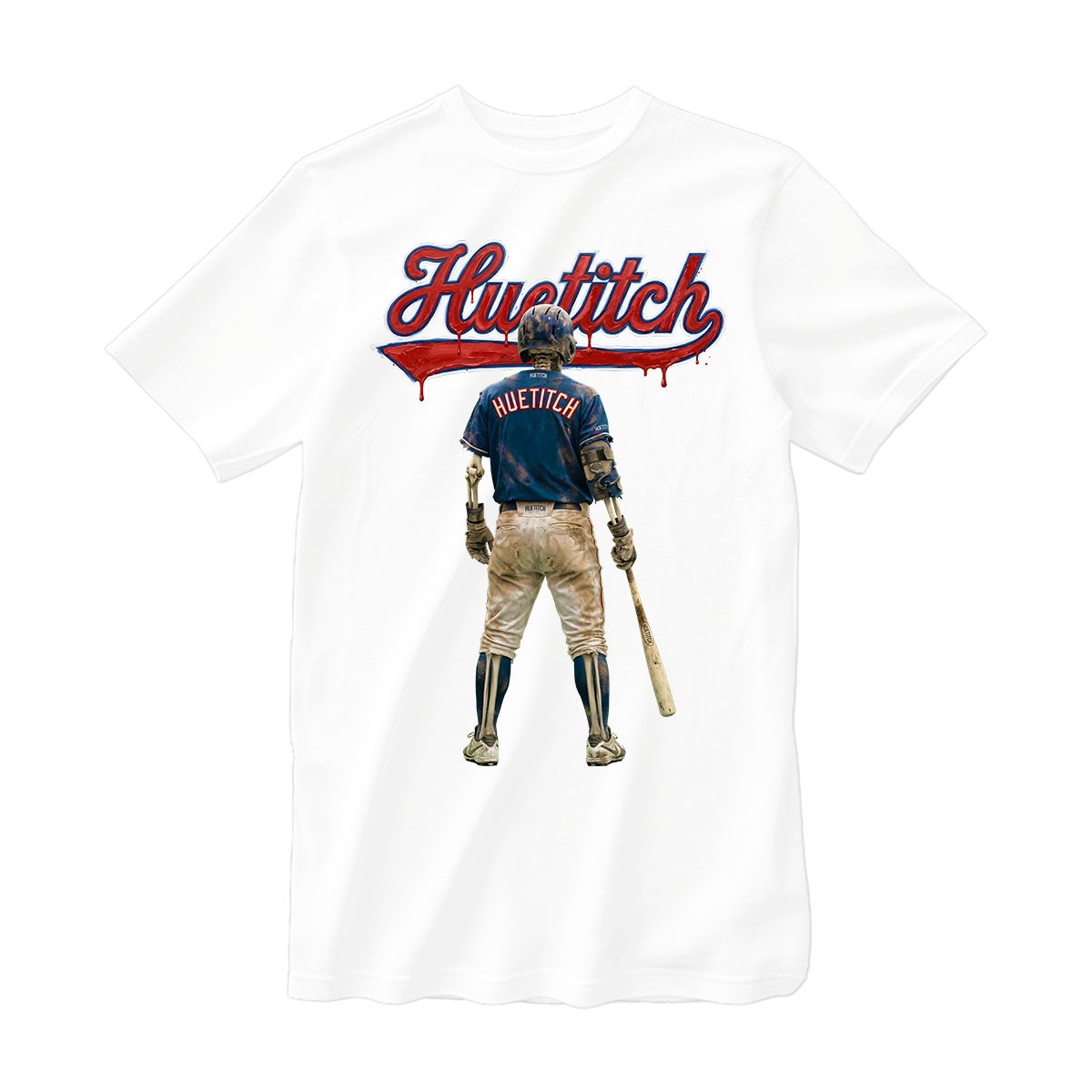 huetitch T-shirt skeleton 01-12