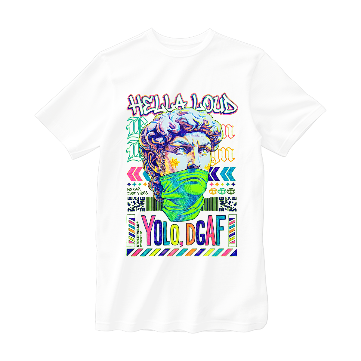 huetitch T-shirt statue 01-04