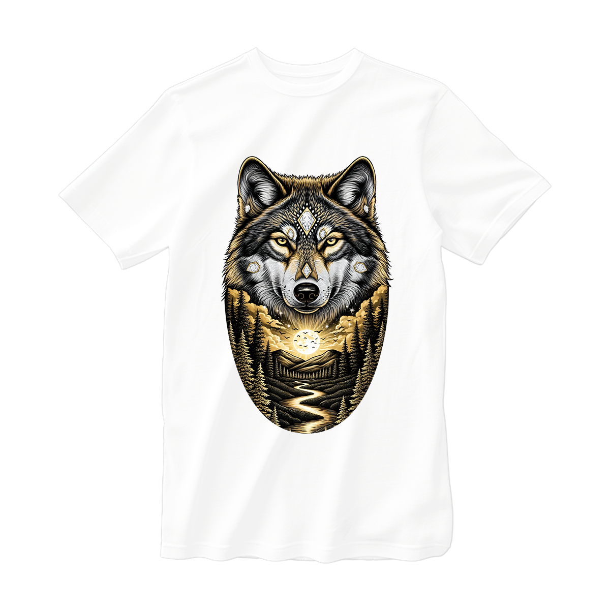 huetitch T-shirt wolf-01-13