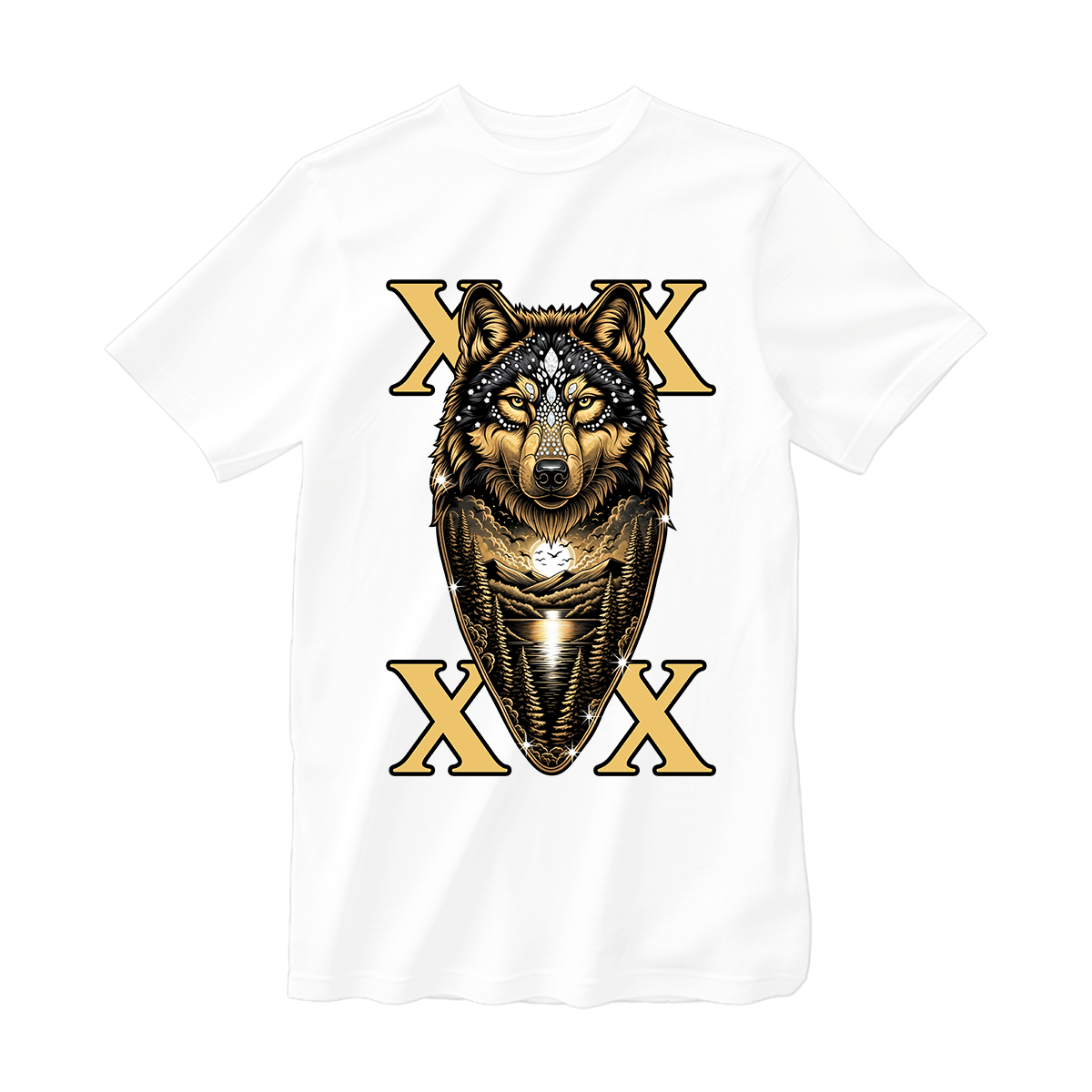 huetitch T-shirt wolf-01-15