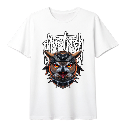 "Bandana Boss Owl" T-shirt