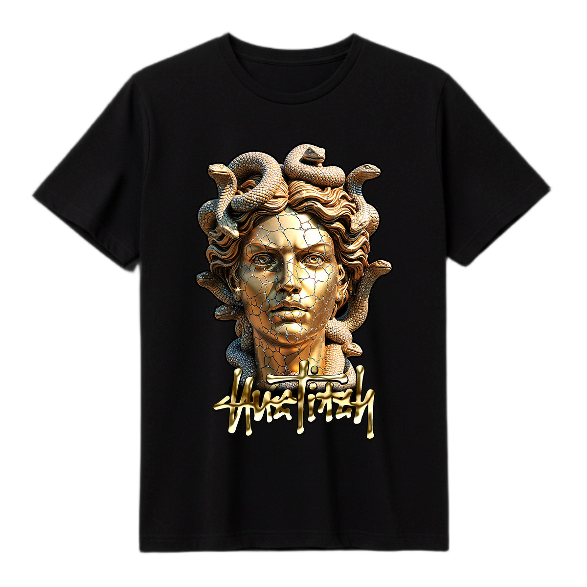 "Golden Gaze" T-shirt 12-005 A