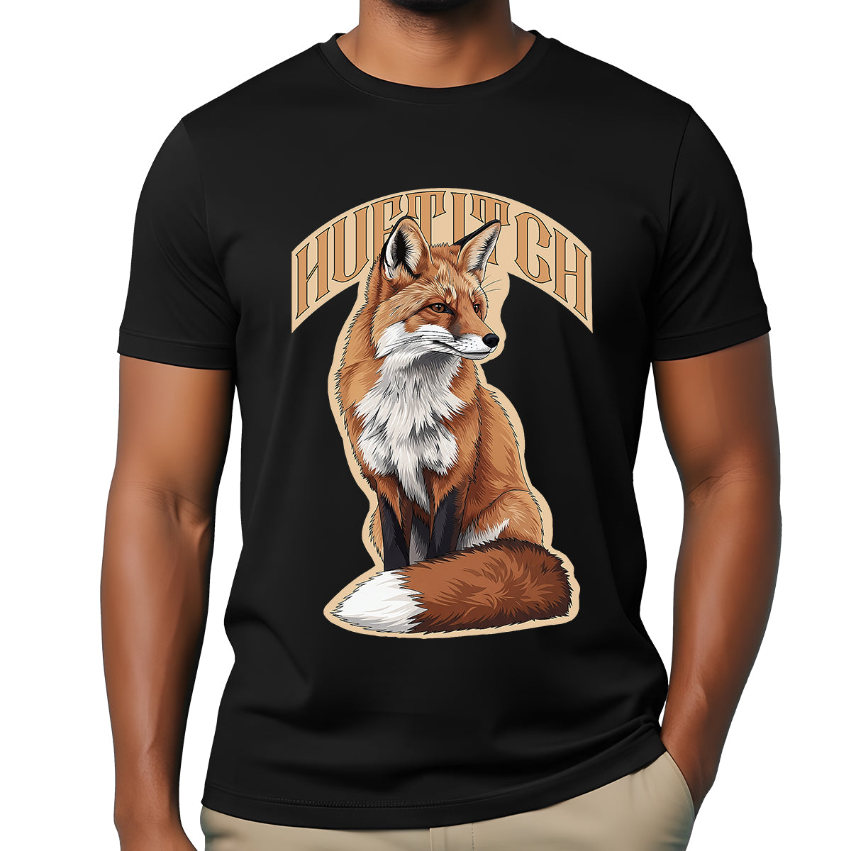 "Golden Fox Majesty" T-shirt 12-012 A