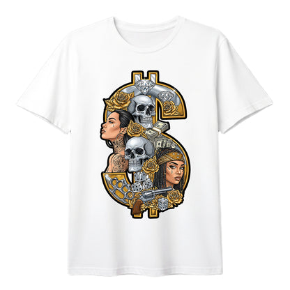 "Gold & Grit Dollar" T-shirt 12-014 A