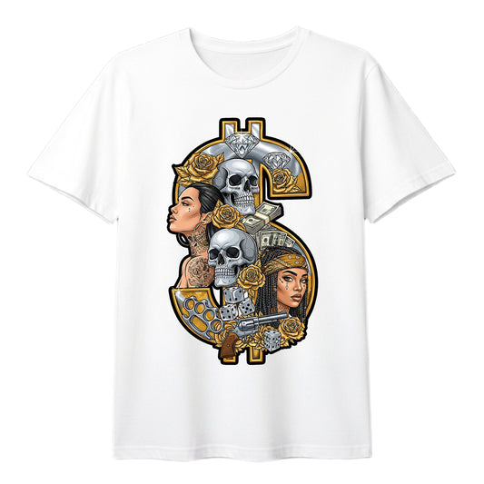 "Gold & Grit Dollar" T-shirt 12-014 A