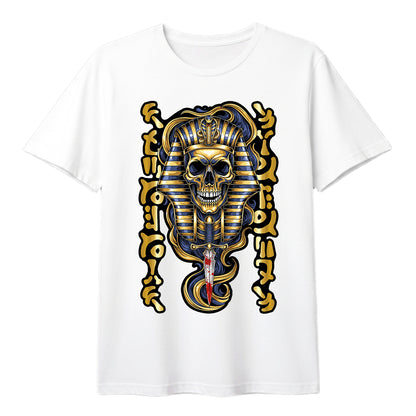 "Pharaoh’s Curse Skull" T-shirt 12-015 A