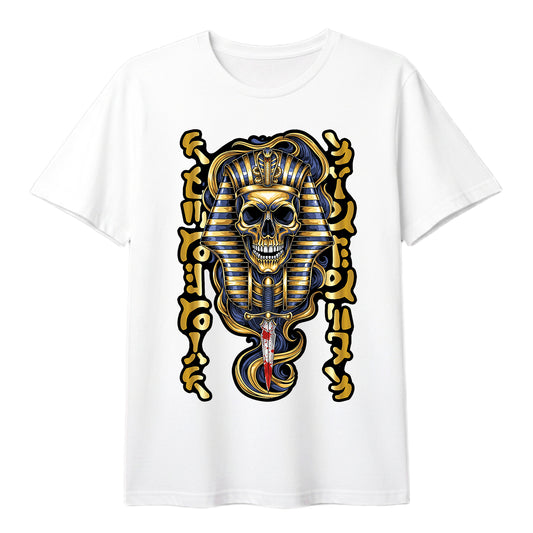 "Pharaoh’s Curse Skull" T-shirt 12-015 A