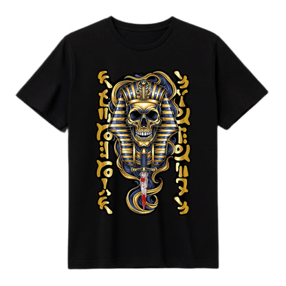"Pharaoh’s Curse Skull" T-shirt 12-015 A