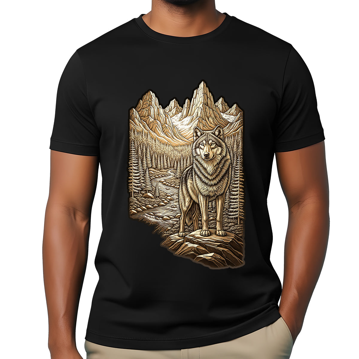 "Savage Echo" T-shirt 12-018 A