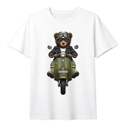 "Rebel Rider Teddy" T-shirt