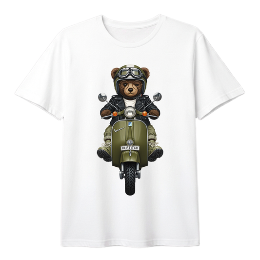 "Rebel Rider Teddy" T-shirt
