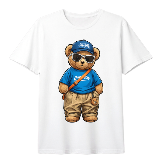 "Fresh Stitch Teddy"T-shirt