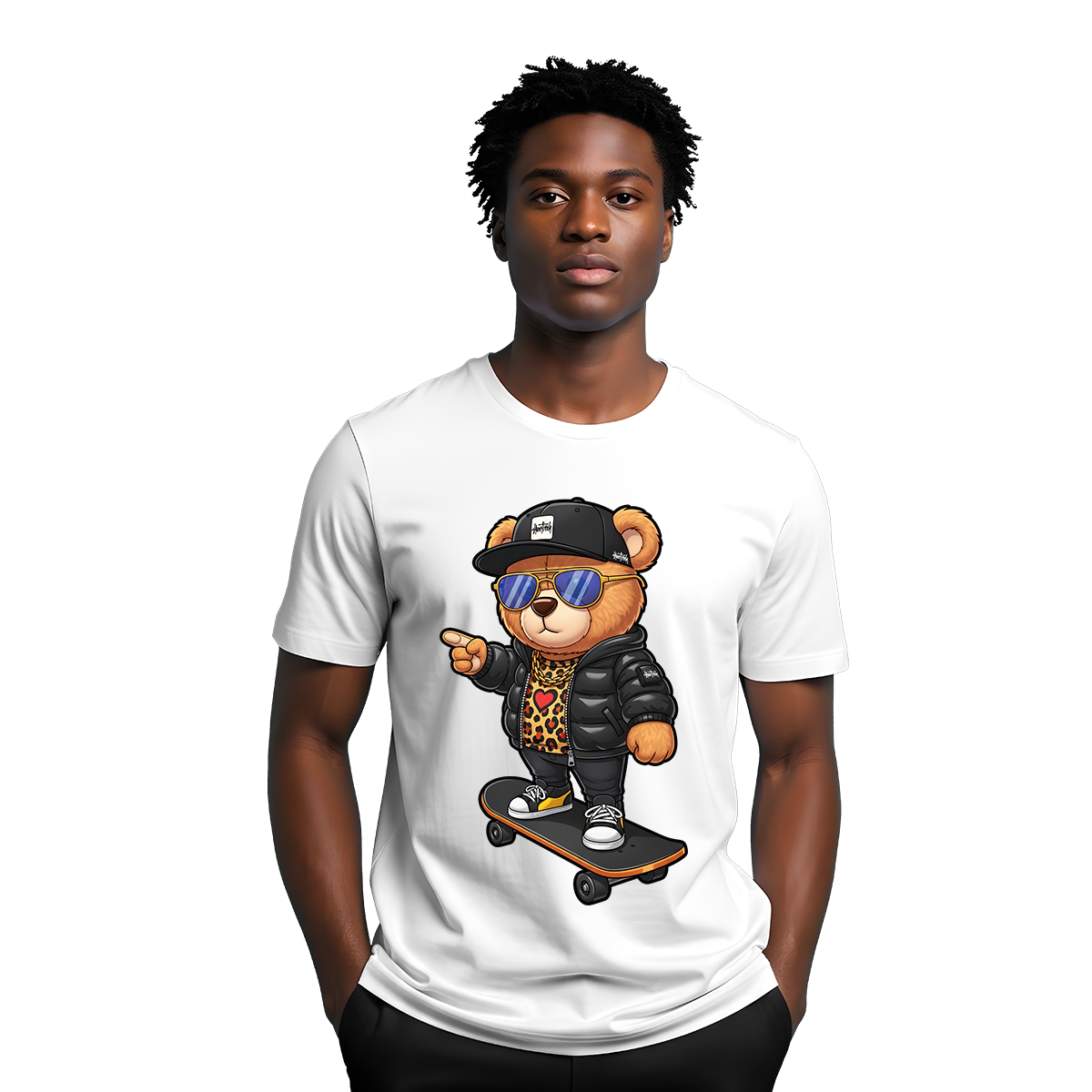 "Street Style Bear" T-shirt