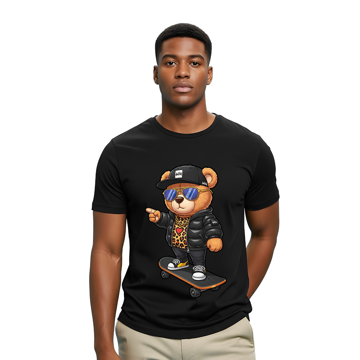 "Street Style Bear" T-shirt