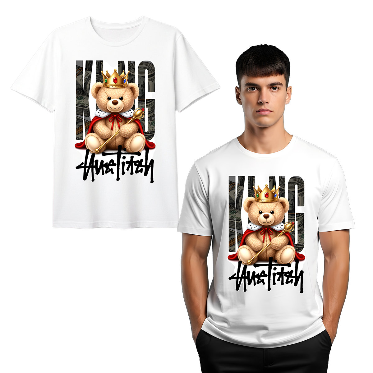 "King Bear" T-shirt