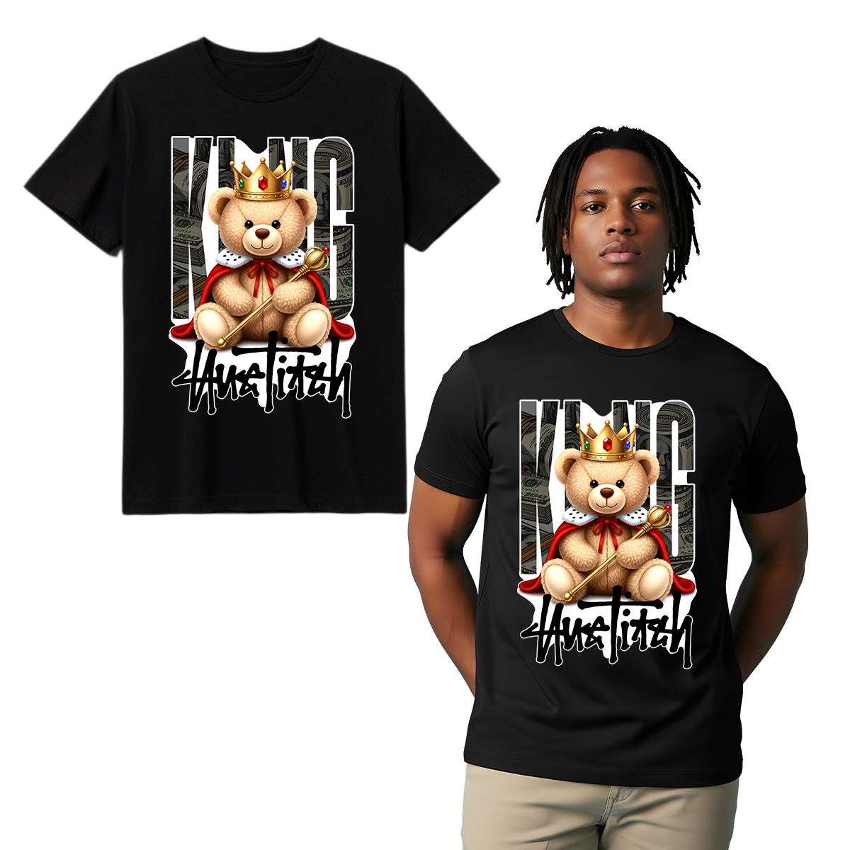 "King Bear" T-shirt
