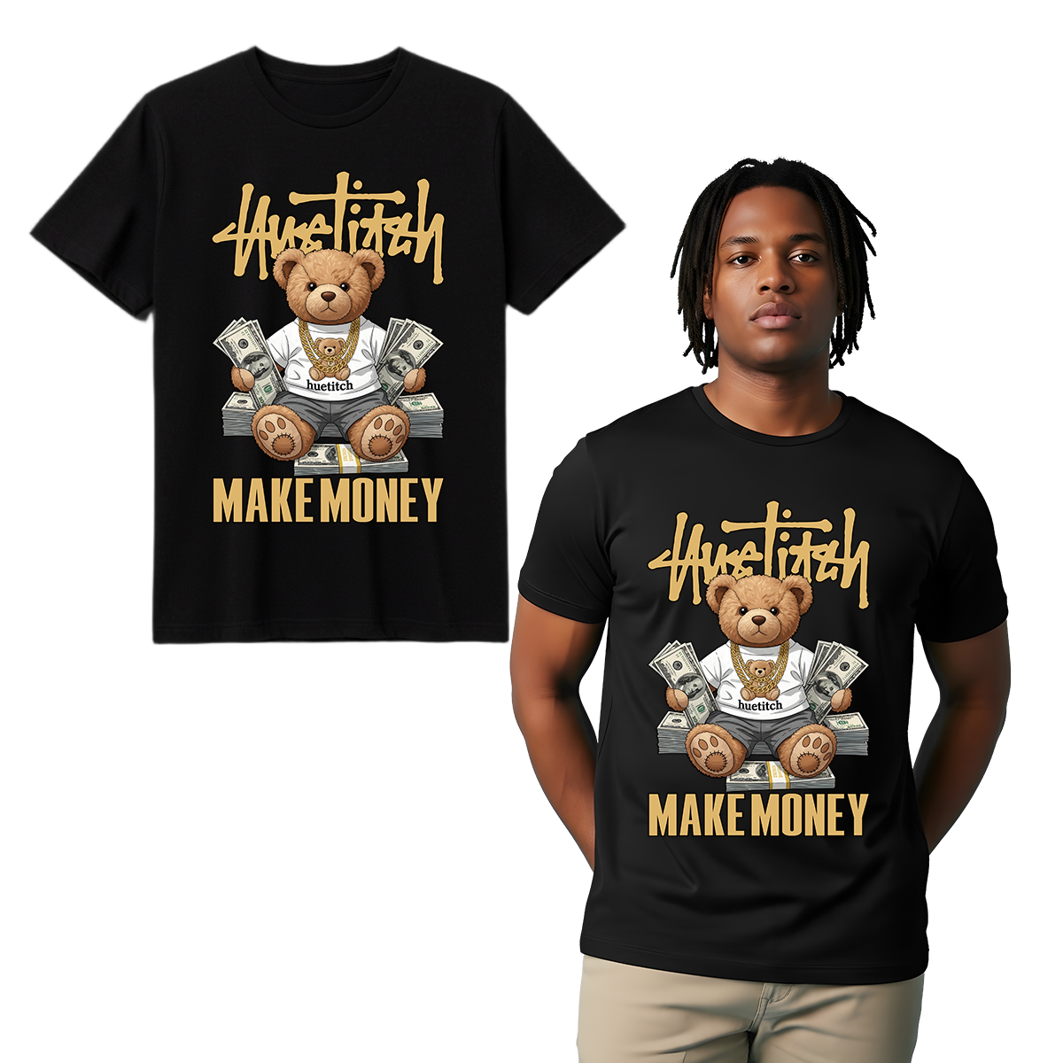 "Make Money Bear"T-shirt