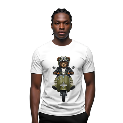 "Rebel Rider Teddy" T-shirt