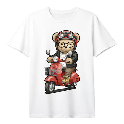 "03 Scooter Bear" T-shirt