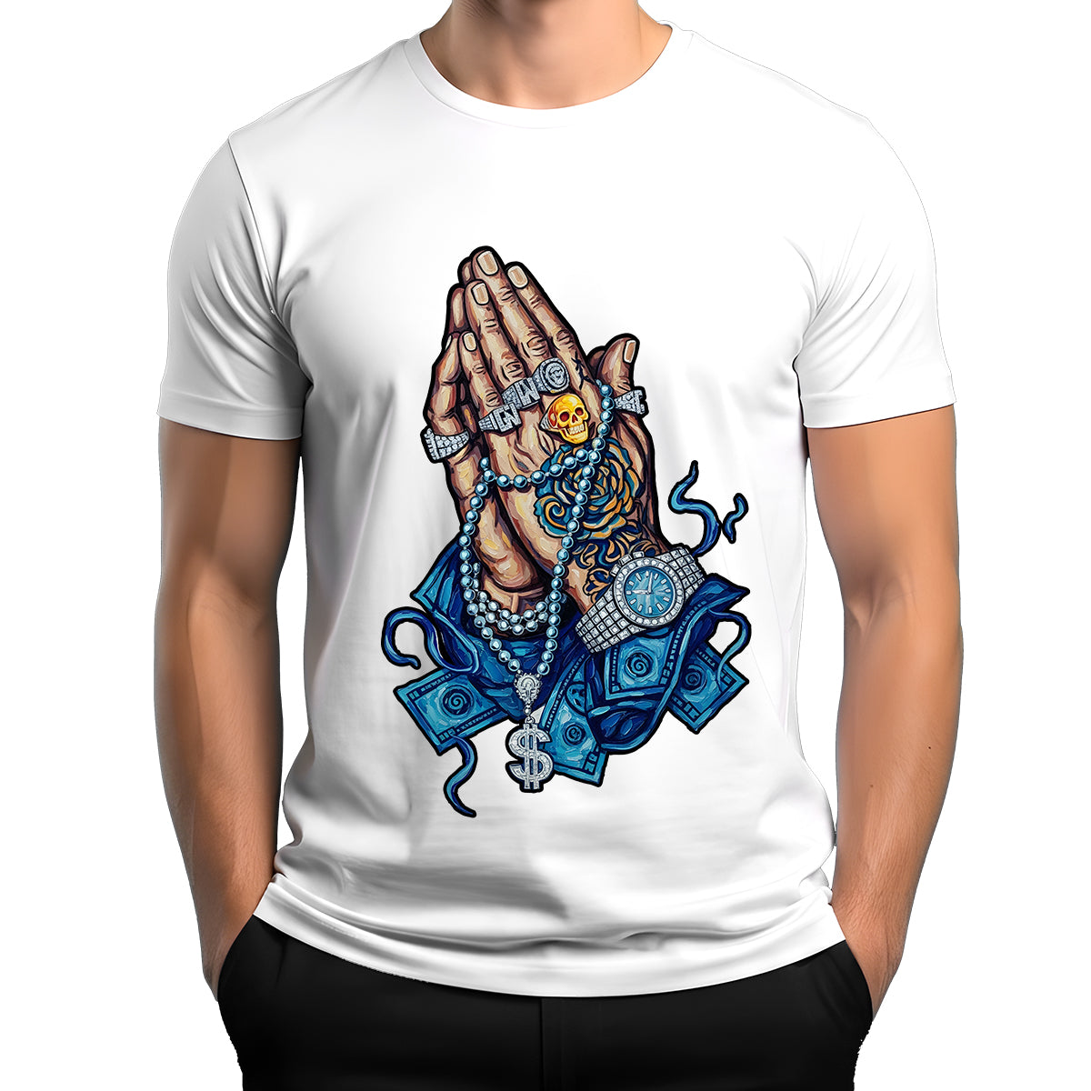 "18 Pray & Flex" T-shirt